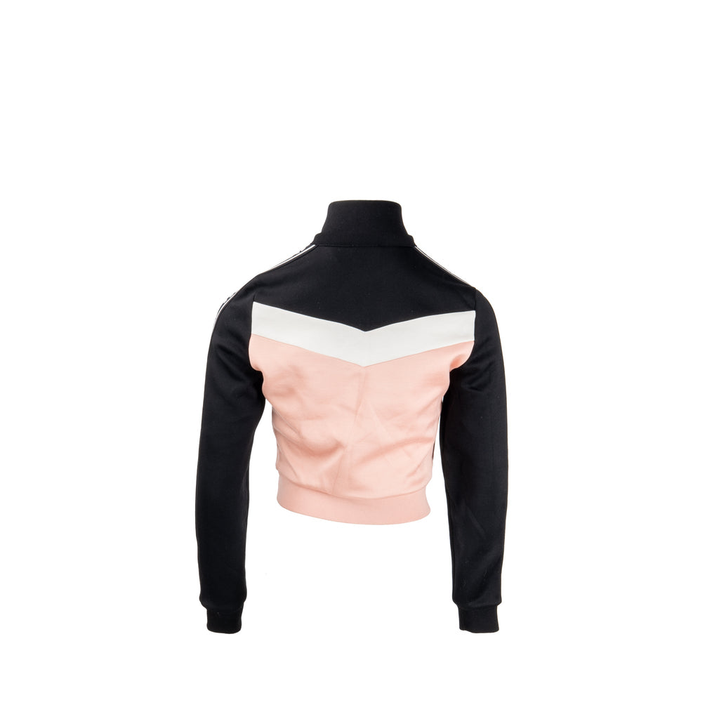 miu-miu-size-xs-short-jacket-cotton-polyamide-black-white-pink