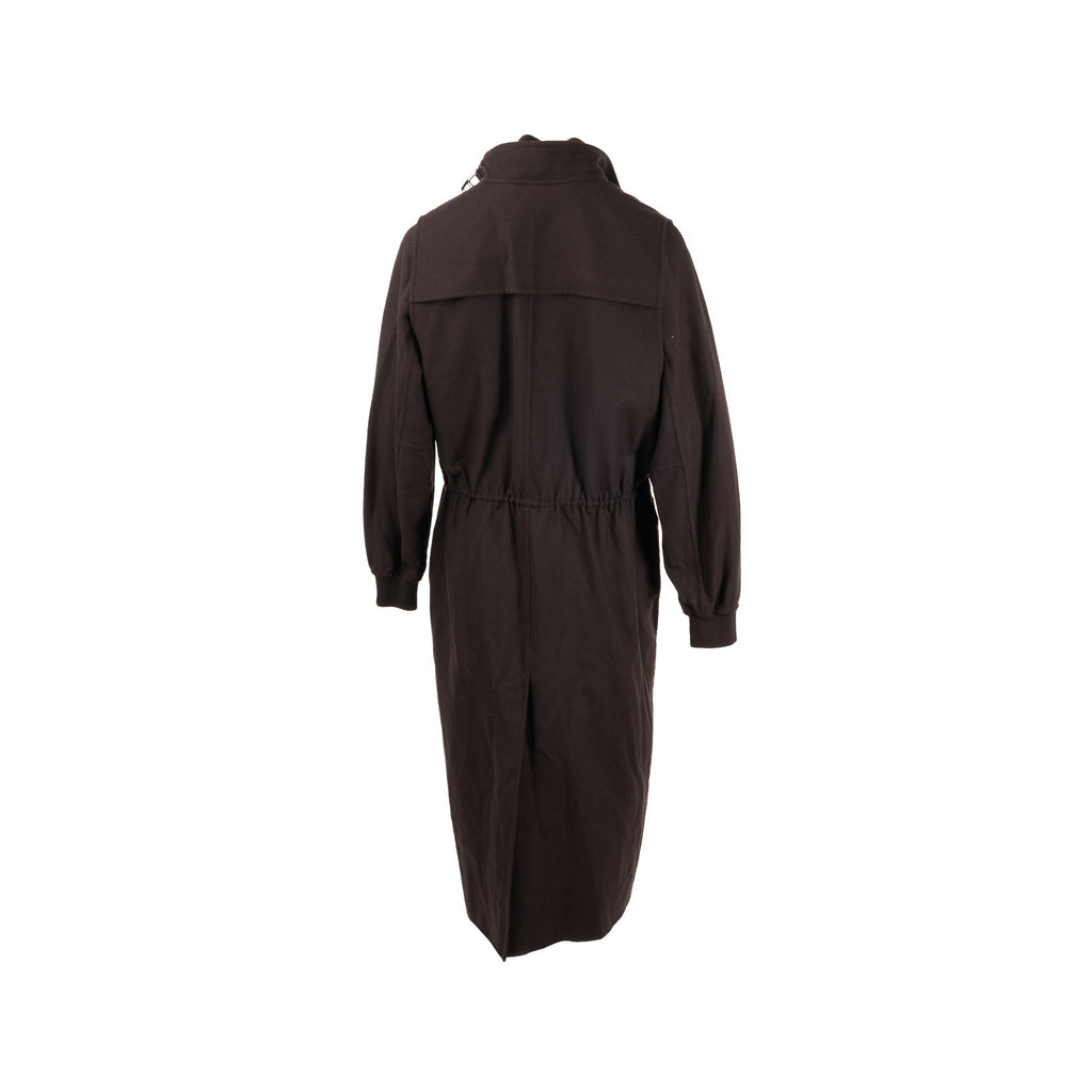 hermes-size-40-ensemble-coat-and-vest-virgin-wool-silk-dark-brown-sell-in-set
