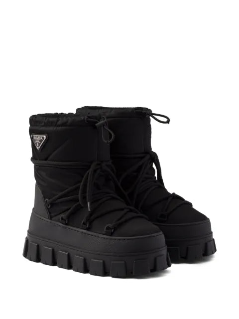 Prada Re-nylon gabardine après-ski boots – 45855