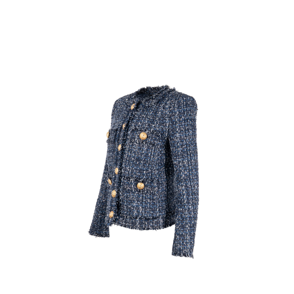 balmain-size-36-tweed-jacket-blue