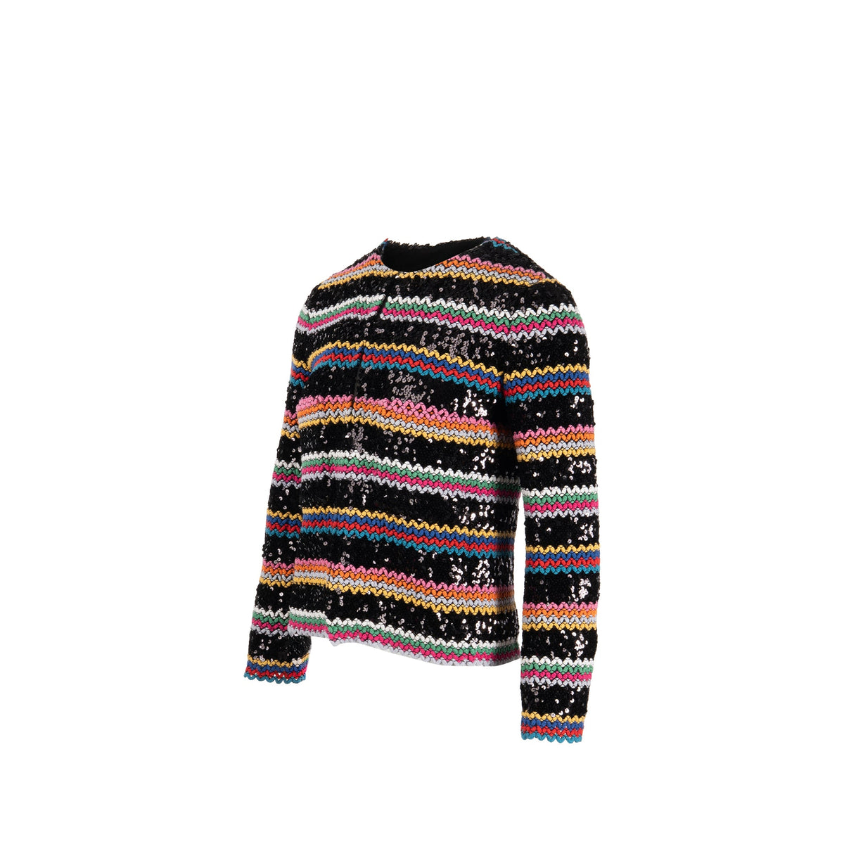 chanel-22s-size-34-line-sequins-runway-jacket-multicolour