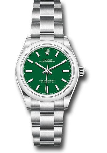 rolex-oyster-perpetual-31-watch-domed-bezel-green-index-dial-oyster-bracelet-2020-release-277200-greio