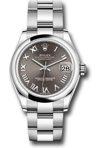 rolex-steel-and-white-gold-datejust-31-watch-domed-bezel-dark-grey-roman-dial-oyster-bracelet-2020-release-278240-dkgro
