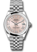 rolex-steel-and-white-gold-datejust-31-watch-domed-bezel-pink-roman-dial-jubilee-bracelet-2020-release-278240-prj