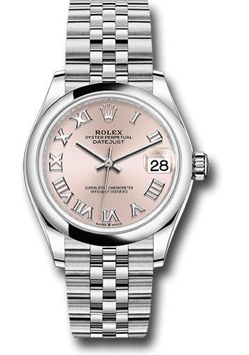 rolex-steel-and-white-gold-datejust-31-watch-domed-bezel-pink-roman-dial-jubilee-bracelet-2020-release-278240-prj