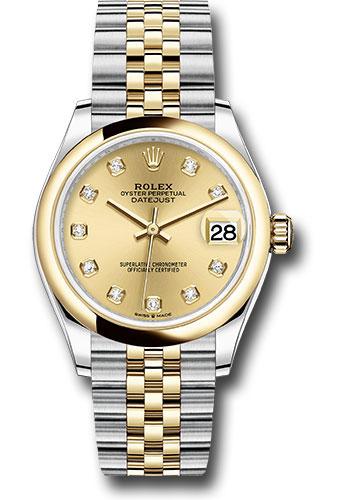 rolex-steel-and-yellow-gold-datejust-31-watch-domed-bezel-champagne-diamond-dial-jubilee-bracelet-278243-chdj