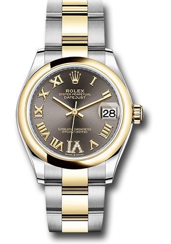 rolex-steel-and-yellow-gold-datejust-31-watch-domed-bezel-dark-grey-diamond-roman-six-dial-oyster-bracelet-278243-dkgdr6o