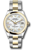 rolex-steel-and-yellow-gold-datejust-31-watch-domed-bezel-mother-of-pearl-diamond-dial-oyster-bracelet-278243-mdo