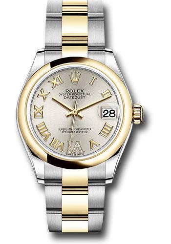 rolex-steel-and-yellow-gold-datejust-31-watch-domed-bezel-silver-diamond-roman-six-dial-oyster-bracelet-278243-sdr6o