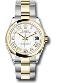 rolex-steel-and-yellow-gold-datejust-31-watch-domed-bezel-white-roman-dial-oyster-bracelet-278243-wro