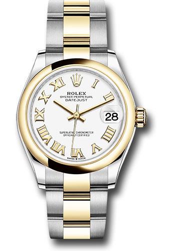 rolex-steel-and-yellow-gold-datejust-31-watch-domed-bezel-white-roman-dial-oyster-bracelet-278243-wro