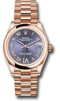 rolex-everose-gold-datejust-31-watch-domed-bezel-aubergine-diamond-six-dial-president-bracelet-278245-aubdr6p