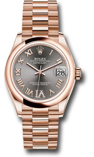 rolex-everose-gold-datejust-31-watch-domed-bezel-rhodium-diamond-six-dial-president-bracelet-278245-dkrhdr6p