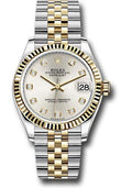 rolex-steel-and-yellow-gold-datejust-31-watch-fluted-bezel-silver-diamond-dial-jubilee-bracelet-278273-sdj