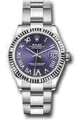 rolex-steel-and-white-gold-datejust-31-watch-fluted-bezel-aubergine-roman-diamond-6-dial-oyster-bracelet-278274-aubdr6o