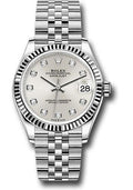 rolex-steel-and-white-gold-datejust-31-watch-fluted-bezel-silver-diamond-dial-jubilee-bracelet-278274-sdj