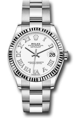 rolex-steel-and-white-gold-datejust-31-watch-fluted-bezel-white-roman-dial-oyster-bracelet-278274-wro