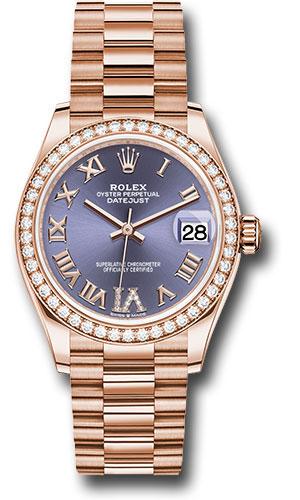 rolex-everose-gold-datejust-31-watch-diamond-bezel-aubergine-diamond-six-dial-president-bracelet-278285rbr-aubdr6p