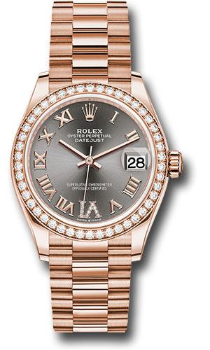 rolex-everose-gold-datejust-31-watch-diamond-bezel-rhodium-diamond-six-dial-president-bracelet-278285rbr-dkrhdr6p