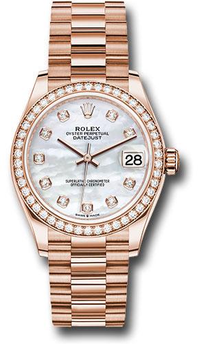 rolex-everose-gold-datejust-31-watch-diamond-bezel-silver-diamond-dial-president-bracelet-278285rbr-mdp