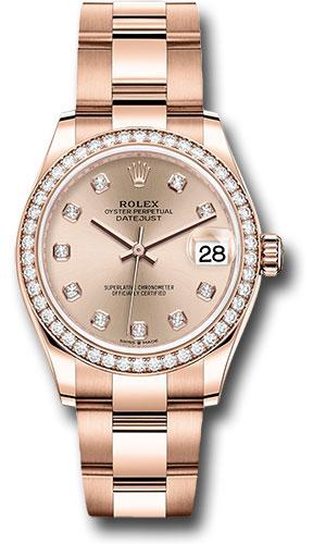 rolex-everose-gold-datejust-31-watch-diamond-bezel-rose-diamond-dial-oyster-bracelet-278285rbr-rsdo