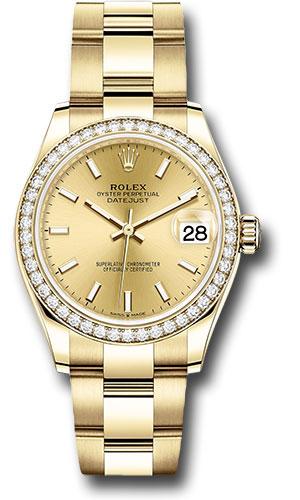 rolex-yellow-gold-datejust-31-watch-diamond-bezel-champagne-index-dial-oyster-bracelet-278288rbr-chio