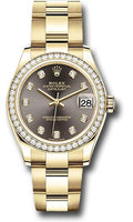 rolex-yellow-gold-datejust-31-watch-diamond-bezel-dark-grey-diamond-dial-oyster-bracelet-278288rbr-dkgdo