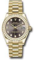 rolex-yellow-gold-datejust-31-watch-diamond-bezel-dark-grey-diamond-dial-president-bracelet-278288rbr-dkgdp