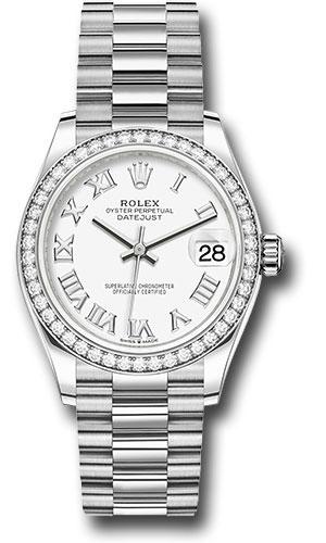 rolex-white-gold-datejust-31-watch-diamond-bezel-white-roman-dial-president-bracelet-278289rbr-wrp