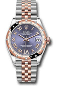rolex-steel-and-everose-gold-datejust-31-watch-24-diamond-bezel-chocolate-diamond-roman-vi-dial-jubilee-bracelet-278341rbr-aubdr6j