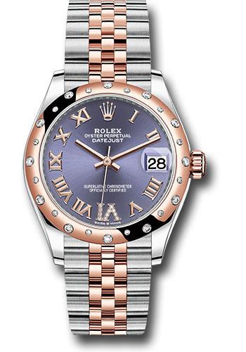 rolex-steel-and-everose-gold-datejust-31-watch-24-diamond-bezel-chocolate-diamond-roman-vi-dial-jubilee-bracelet-278341rbr-aubdr6j