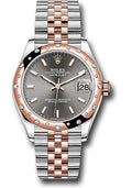 rolex-steel-and-everose-gold-datejust-31-watch-24-diamond-bezel-dark-rhodium-index-dial-jubilee-bracelet-278341rbr-dkrhij