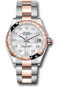 rolex-steel-and-everose-gold-datejust-31-watch-24-diamond-bezel-silver-diamond-dial-oyster-bracelet-278341rbr-mdo