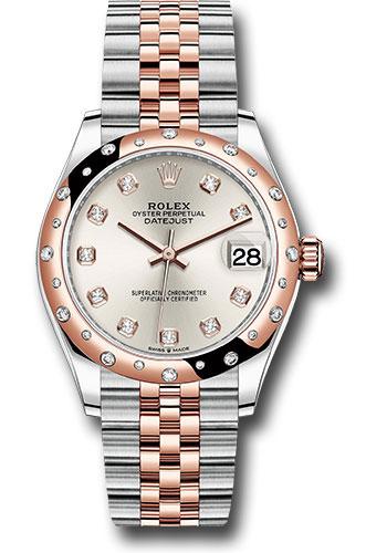 rolex-steel-and-everose-gold-datejust-31-watch-24-diamond-bezel-rose-diamond-dial-jubilee-bracelet-278341rbr-sdj