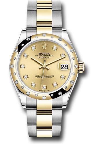rolex-steel-and-yellow-gold-datejust-31-watch-domed-diamond-bezel-champagne-diamond-dial-oyster-bracelet-278343-chdo