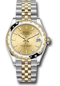 rolex-steel-and-yellow-gold-datejust-31-watch-domed-diamond-bezel-champagne-index-dial-jubilee-bracelet-278343-chij