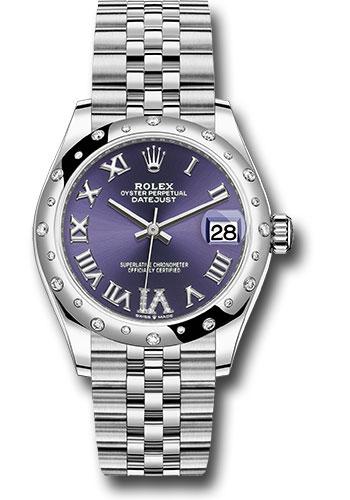 rolex-steel-and-white-gold-datejust-31-watch-domed-24-diamond-bezel-aubergine-roman-diamond-6-dial-jubilee-bracelet-2020-release-278344rbr-aubdr6j