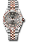 rolex-steel-and-everose-gold-datejust-31-watch-46-diamond-bezel-dark-rhodium-diamond-roman-vi-dial-jubilee-bracelet-278381rbr-dkrhdr6j