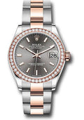 rolex-steel-and-everose-gold-datejust-31-watch-46-diamond-bezel-dark-rhodium-index-dial-oyster-bracelet-278381rbr-dkrhio