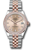 rolex-steel-and-everose-gold-datejust-31-watch-46-diamond-bezel-rose-diamond-dial-jubilee-bracelet-278381rbr-rodj