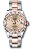 rolex-steel-and-everose-gold-datejust-31-watch-46-diamond-bezel-rose-index-dial-oyster-bracelet-278381rbr-roio