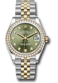 rolex-steel-and-yellow-gold-datejust-31-watch-diamond-bezel-olive-green-diamond-dial-jubilee-bracelet-278383rbr-ogdj