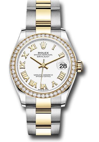 rolex-steel-and-yellow-gold-datejust-31-watch-diamond-bezel-white-roman-dial-oyster-bracelet-278383rbr-wro