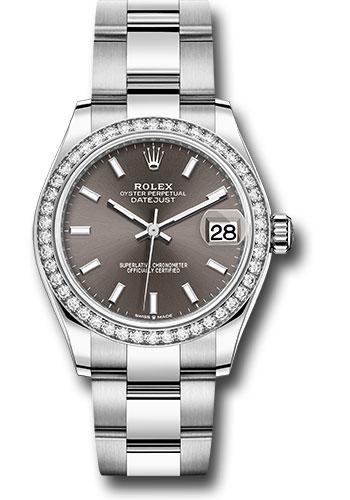 rolex-steel-and-white-gold-datejust-31-watch-diamond-bezel-dark-grey-index-dial-oyster-bracelet-278384rbr-dkgio