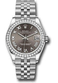 rolex-steel-and-white-gold-datejust-31-watch-diamond-bezel-dark-grey-roman-dial-jubilee-bracelet-278384rbr-dkgrj