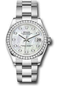 rolex-steel-and-white-gold-datejust-31-watch-diamond-bezel-white-mother-of-pearl-diamond-dial-oyster-bracelet-278384rbr-mdo