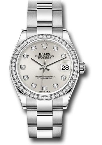 rolex-steel-and-white-gold-datejust-31-watch-diamond-bezel-silver-diamond-dial-oyster-bracelet-278384rbr-sdo