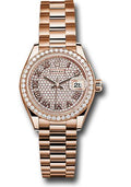 rolex-everose-gold-lady-datejust-28-watch-44-diamond-bezel-sundust-roman-dial-president-bracelet-279135rbr-dprp