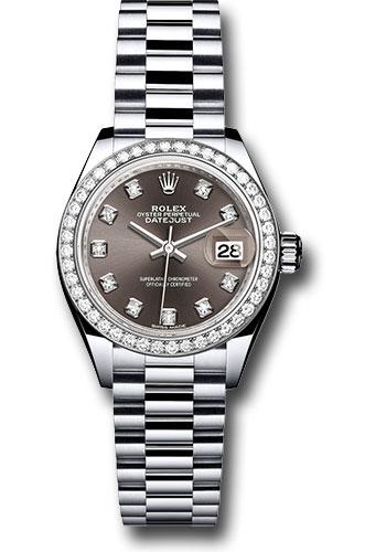 rolex-platinum-lady-datejust-28-watch-44-diamond-bezel-dark-grey-diamond-dial-president-bracelet-279136rbr-dkgdp