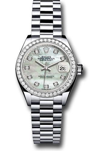 rolex-platinum-lady-datejust-28-watch-44-diamond-bezel-mother-of-pearl-diamond-dial-president-bracelet-279136rbr-mdp